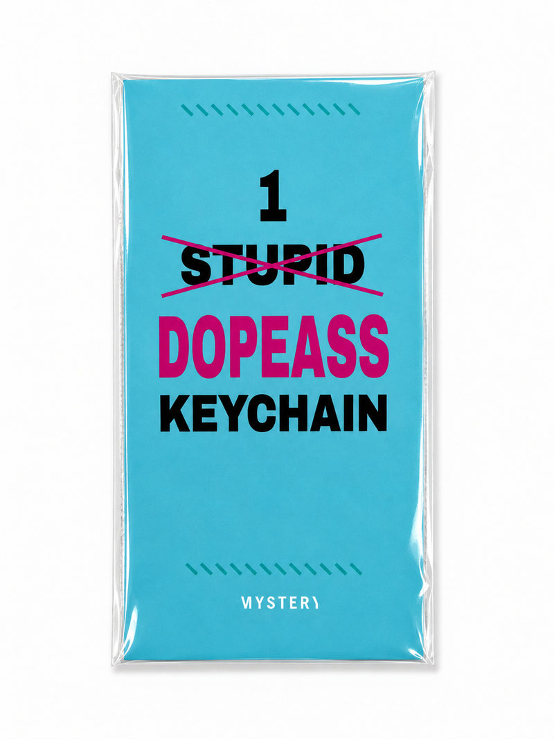 Dopeass Keychain (Wholesale) – Quantity of 25