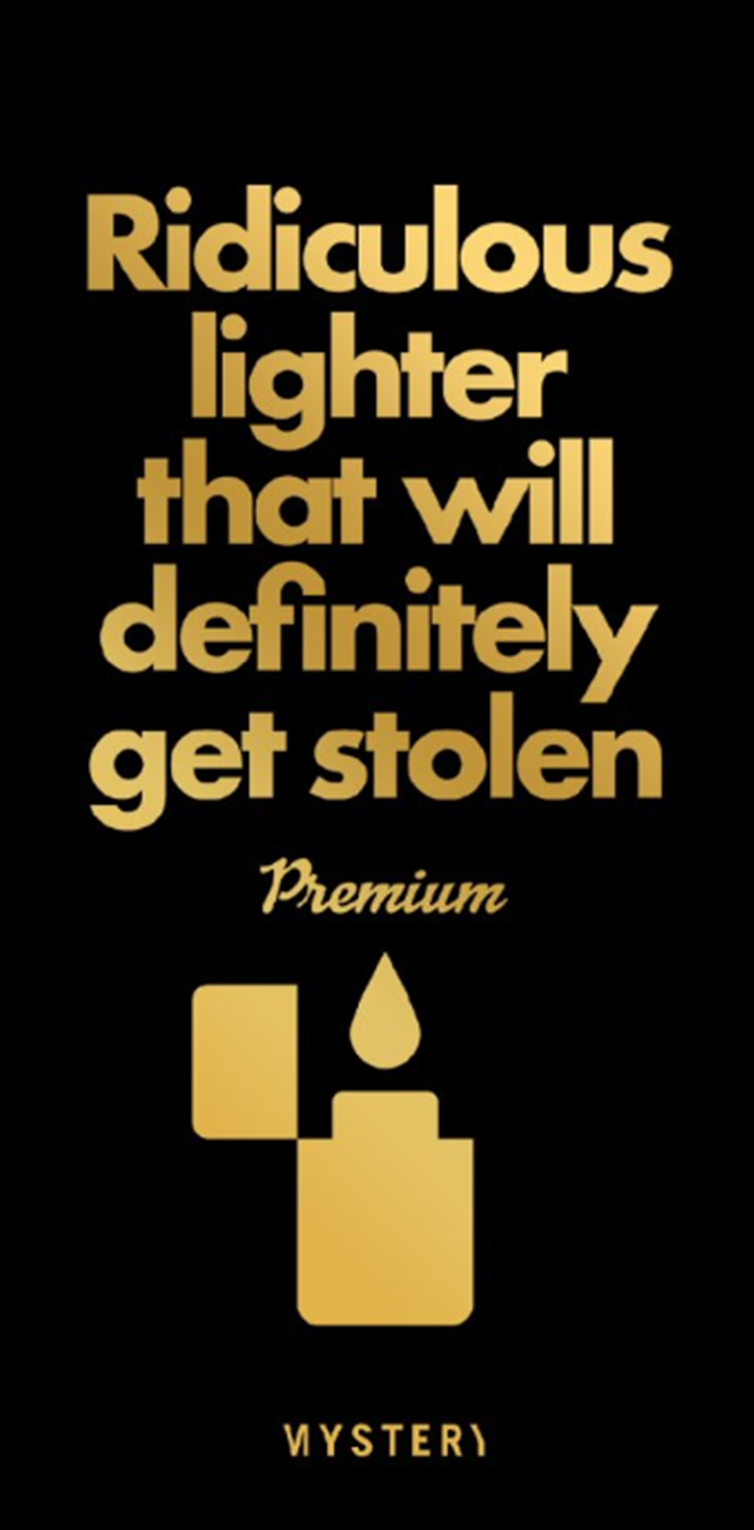 Random Ridiculous Lighter - Gold (Premium)
