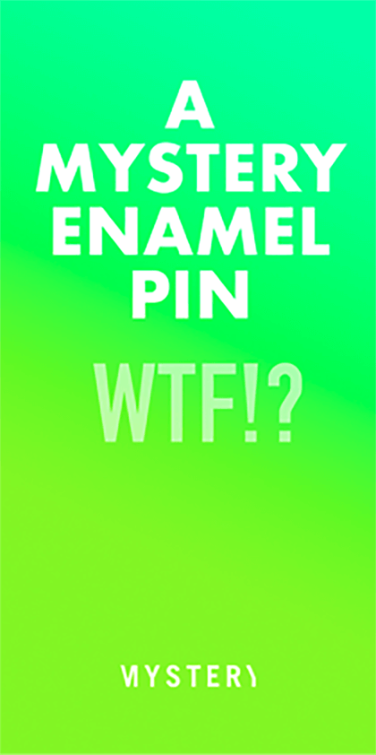 Mystery Enamel Pin